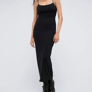 ATHLETIC STRETCH MAXI SLIP DRESS SIZE SMALL